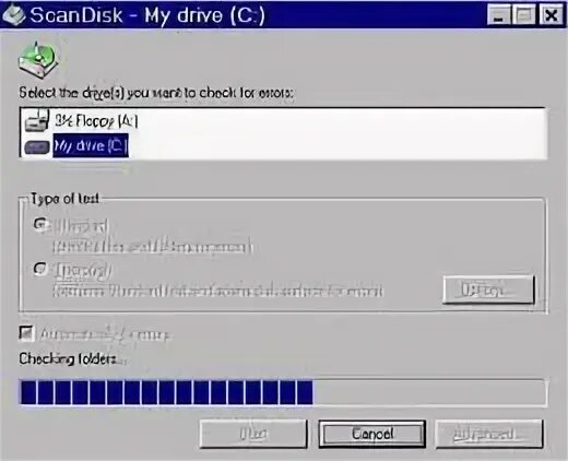 Microsoft scandisk
