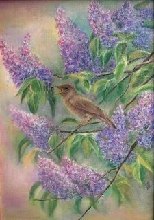 Картина соловьи