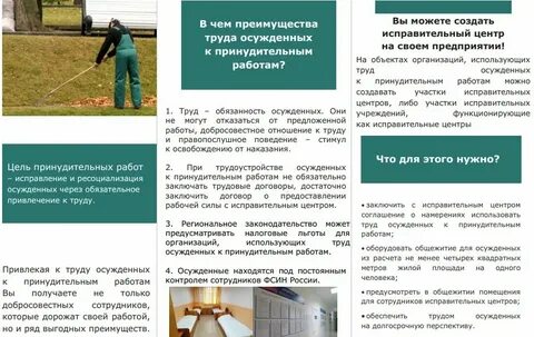 Принудительные работы заключение