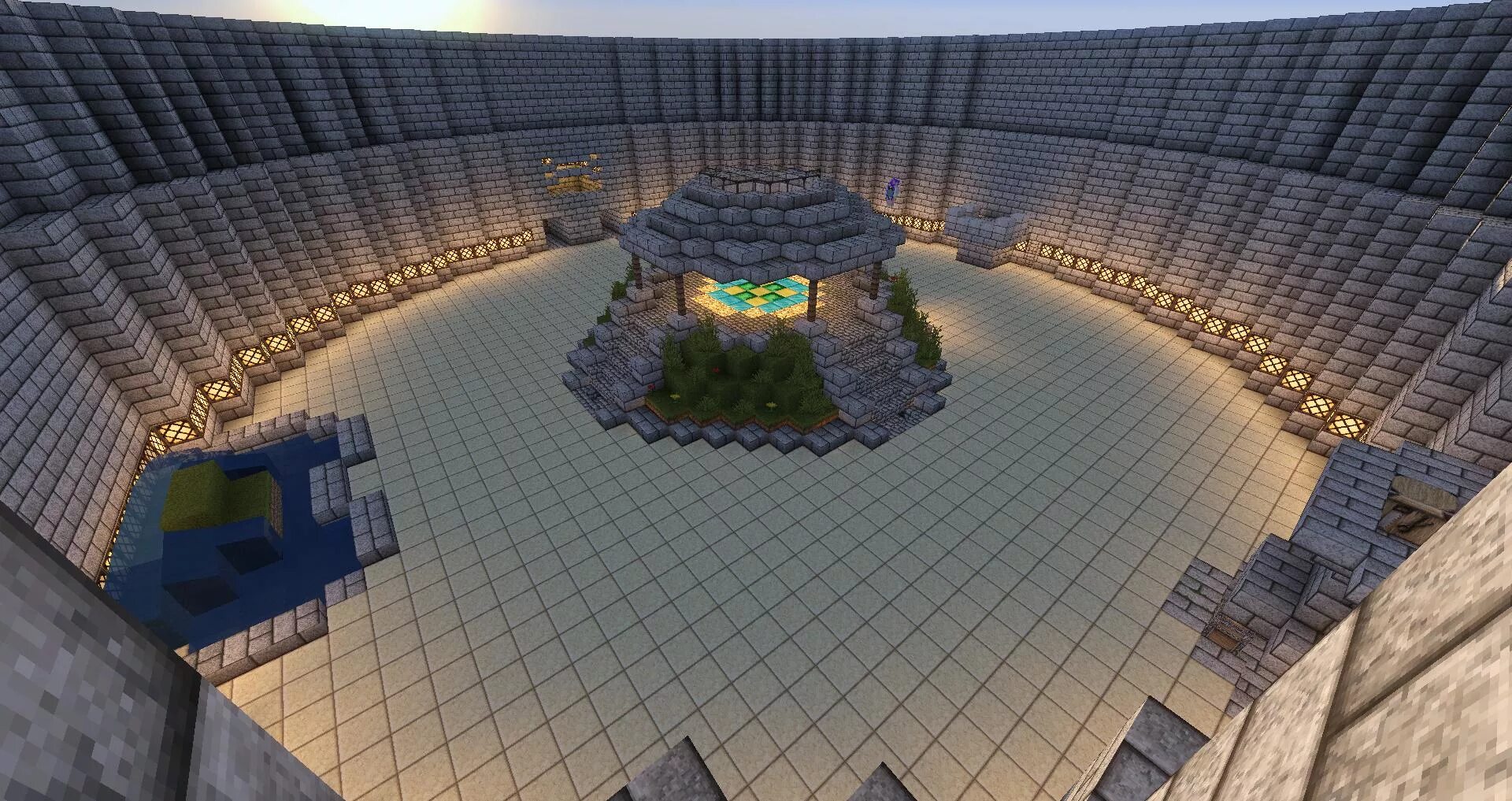 Minecraft arena