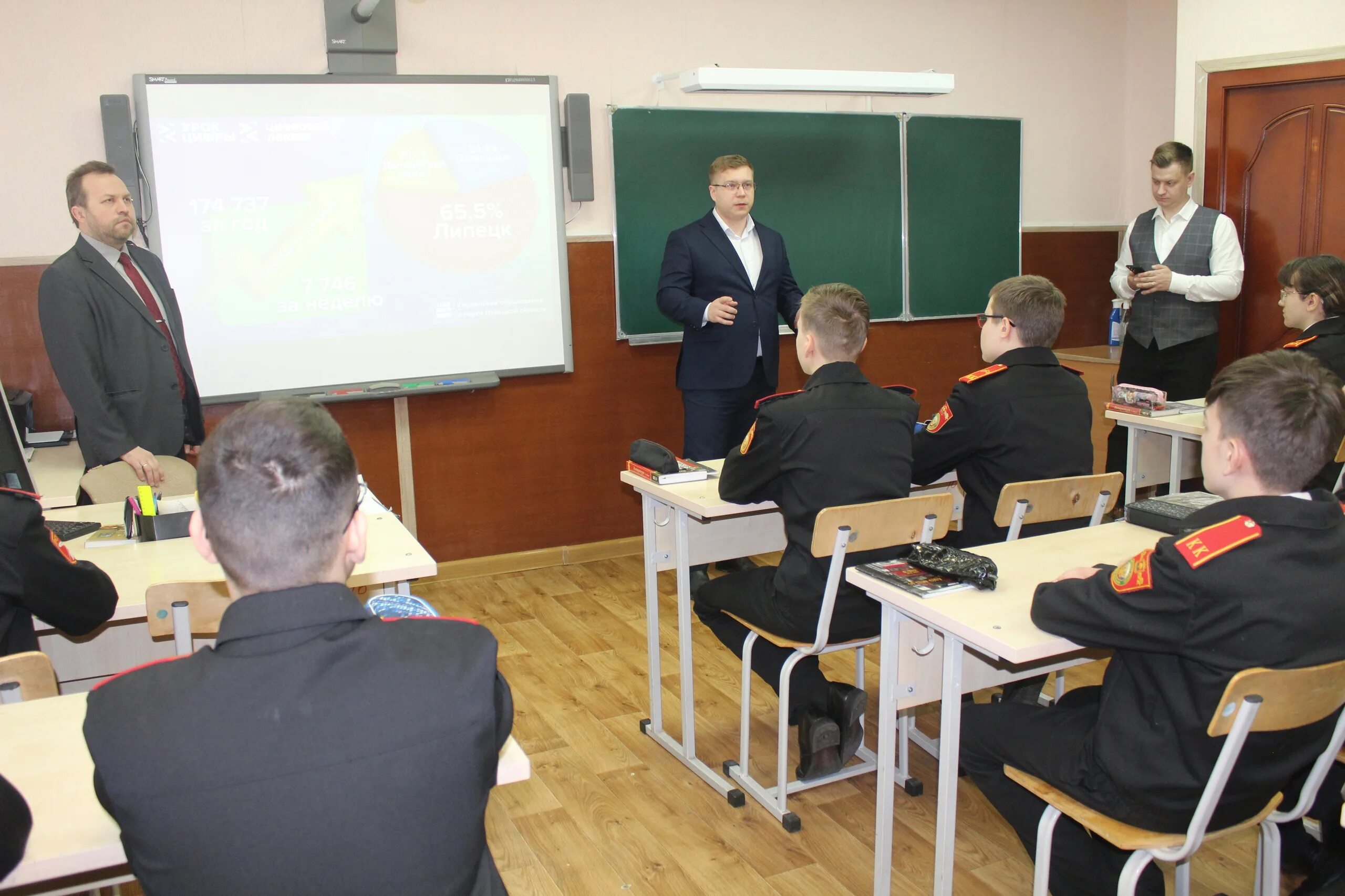 классы в 26 школе липецк. шестиклассник и семиклассник. школьники профильный класс. лучшие школы липецка. охранница в школе.