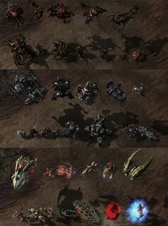 Starcraft 2 юниты
