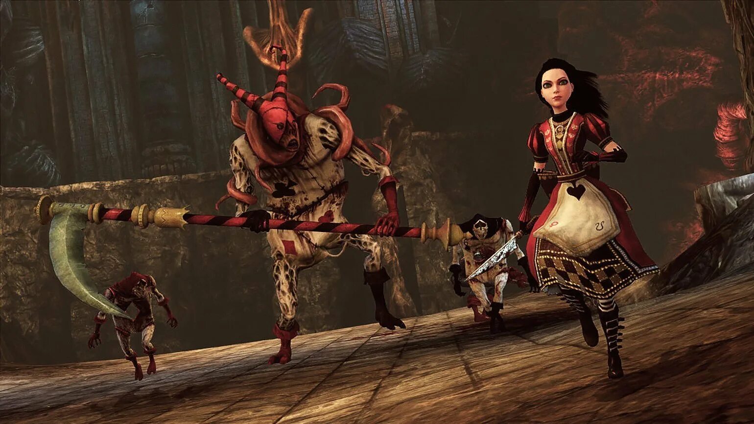 "Alice Madness RETURNSD. Алиса American MCGEE Madness Returns.