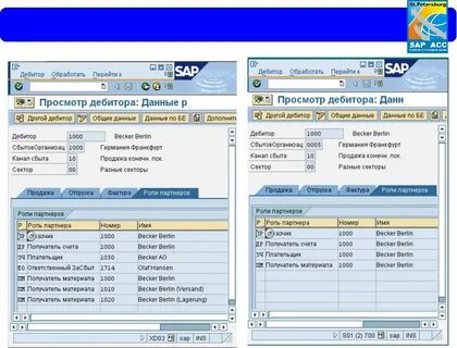 Виды документов sap