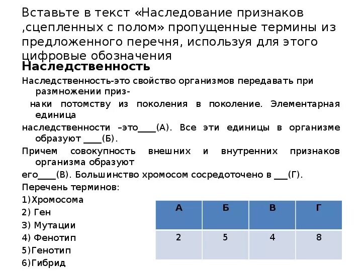 Текст слюна. Вставьте в текст пропущенные термины из предложенного перечня. Рассмотрите картинку и вставьте пропущенные термины. Наследственность ОГЭ. Вставьте в текст пропущенные термины и слова.