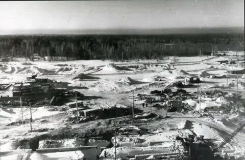 Строительство академгородка