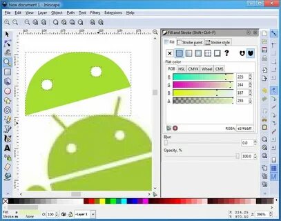 Графический редактор inkscape является