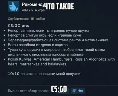 Репорты кс