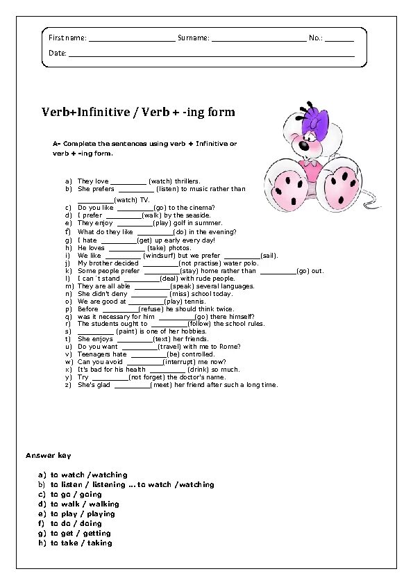 Инфинитив и герундий упражнения Worksheet. Герундий и инфинитив Worksheets. Инфинитив с to Worksheets. Verb Infinitive or ing form. Verb infinitive exercises