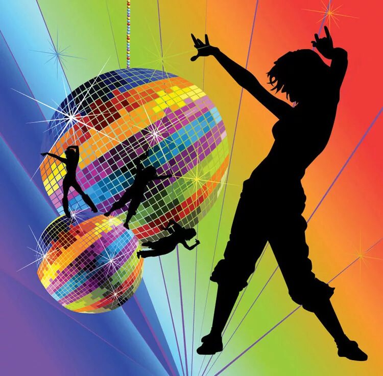 день танца. танцующая девушка тень. ретро пригласительные на вечеринку. день танца. танцы рождения.