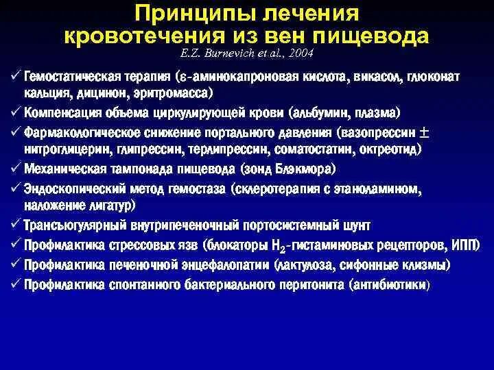 Осложнения цирроза печени гемостатическая терапия. Гемостатическая терапия при циррозе чем проводят. Остановка кровотечения из расширенных вен пищевода