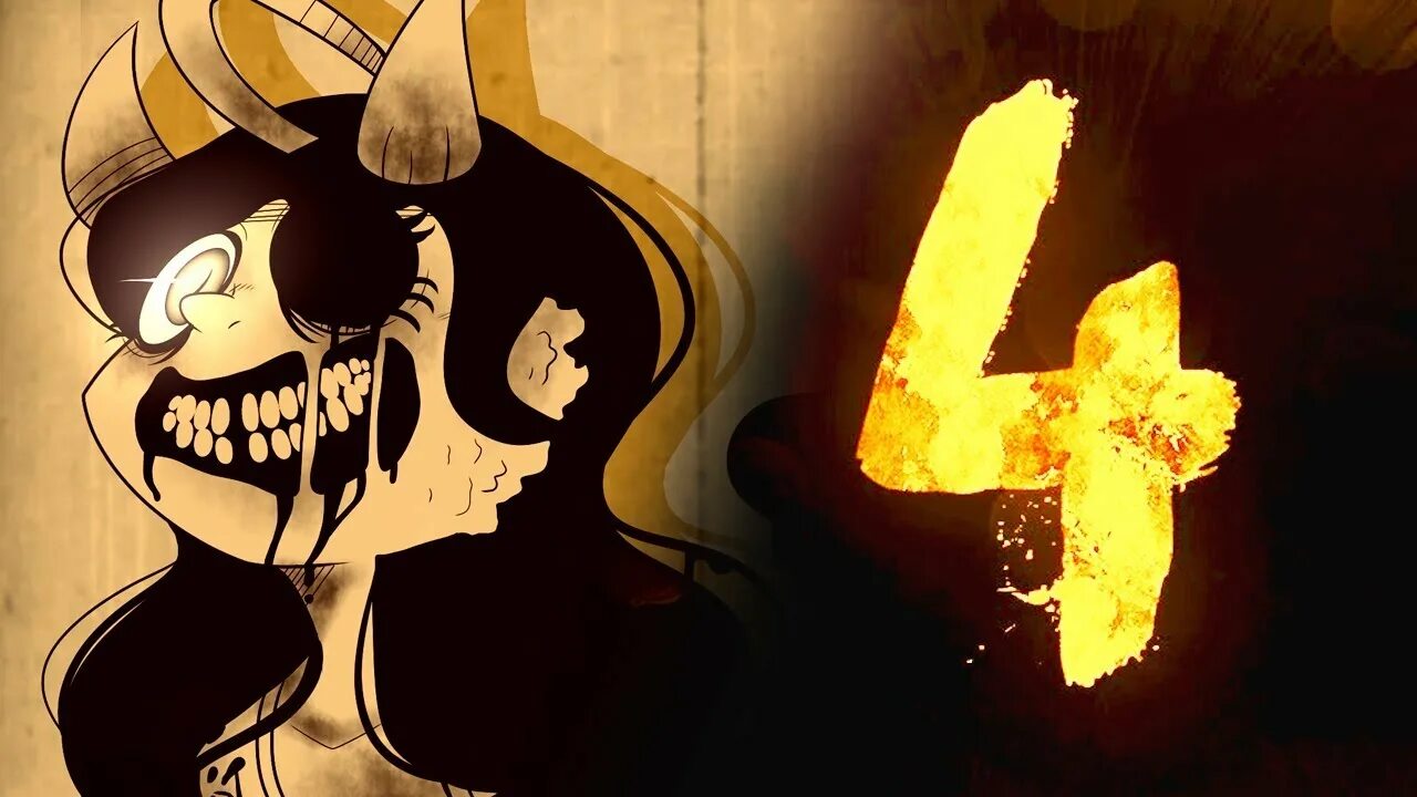 БЕНДИ 4 глава. Bendy and the Ink Machine Chapter 4. БЕНДИ фон 4 глава.