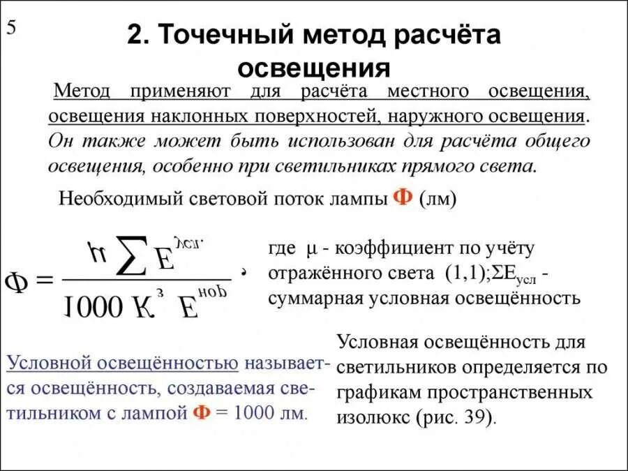 По каким параметрам рассчитывается