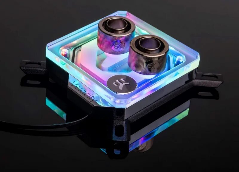 Rgb d. Водоблок ekwb. ekwb ek-velocity d-rgb. водоблок для сво ekwb ek-quantum velocity intel. водоблок для сво ekwb ek-quantum velocity d-rgb intel - full nickel.