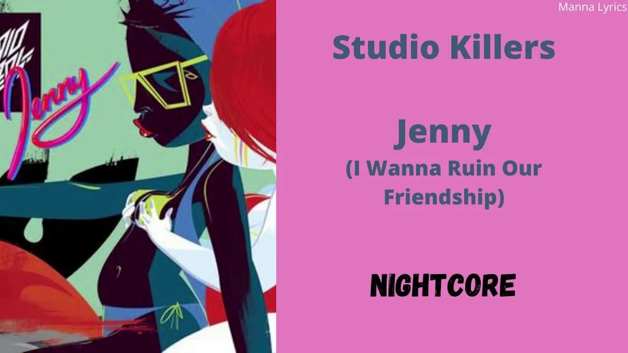 Jenny (i wanna ruin our friendship) studio killers. Jenny (i wanna ruin our friendship) studio killers. Jenny i wanna ruin. Studio killers art. Jenny and cherry.