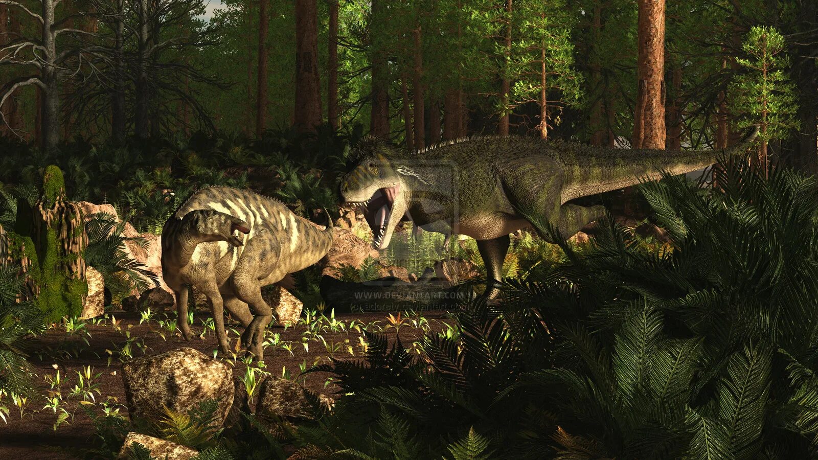T rex vs t rex 2