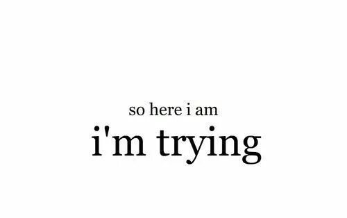 I am trying перевод. I am trying перевод