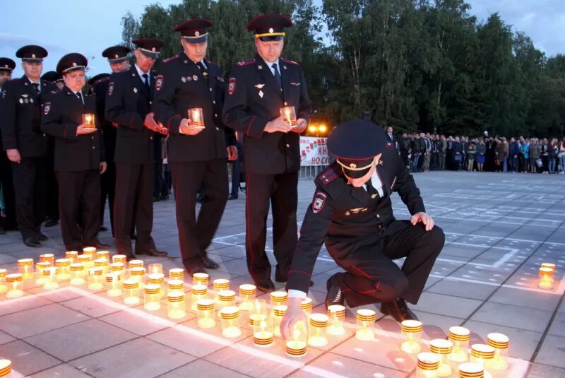 Всероссийская патриотическая акция линейка памяти