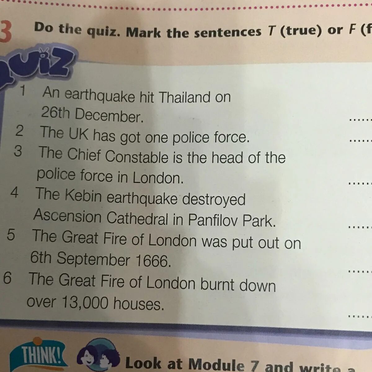 Mark the sentences true or false. Mark the sentences as true or false. Are the sentences true or false Mark true sentences. True or do.
