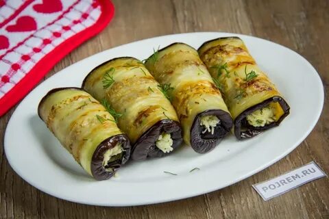 Как приготовить рулет из баклажанов с сыром