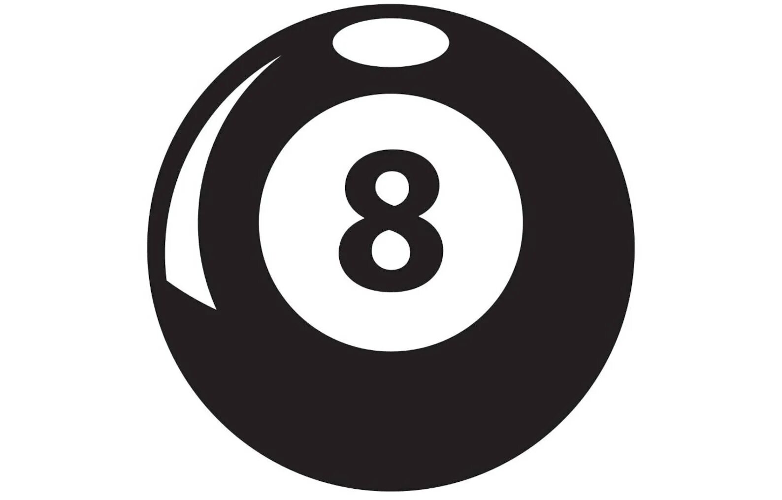 Eight. Бильярдный шар. Наклейка бильярдный шар. 8 Ball. Бильярдный шар вектор.
