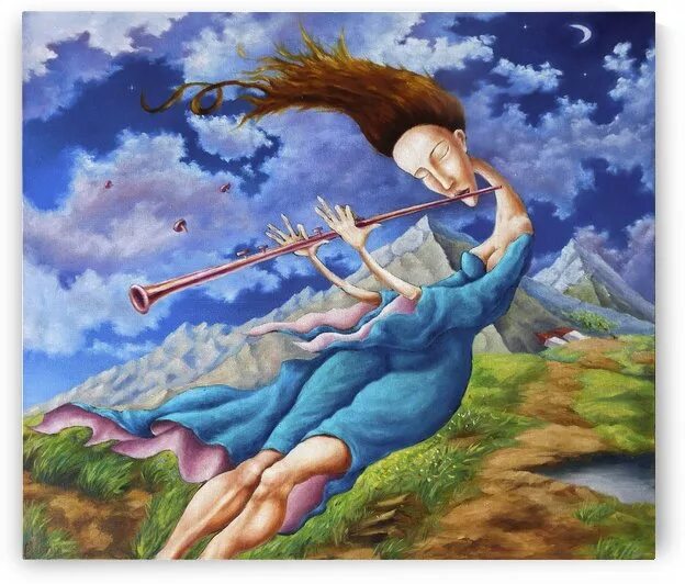 Богиня ветра. Образ ветра. Карикатура флейтистка.
