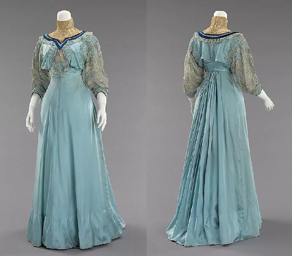 Платья конца 19 века. Мода Жанны Пакен.