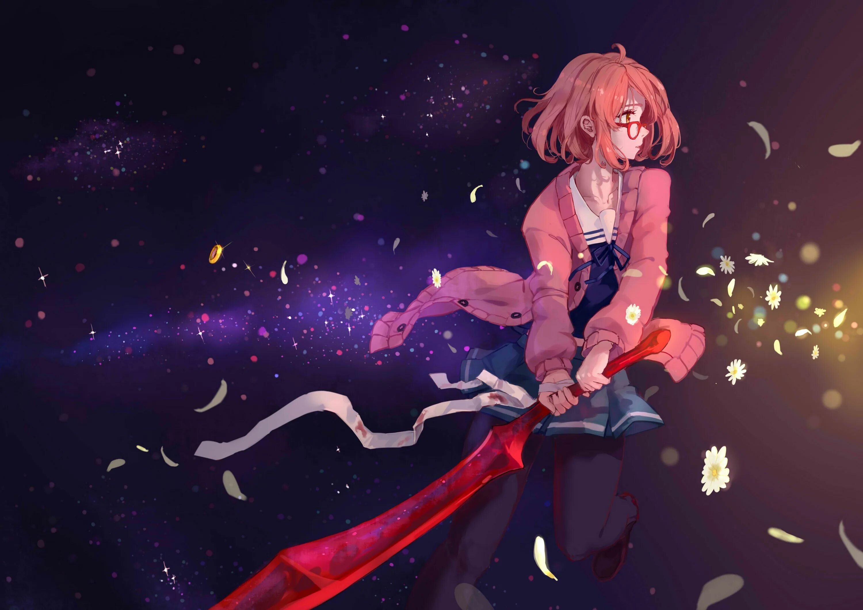 Курияма мирай. Грани арты. Грани арты. За гранью акихито и мирай. Kyoukai no kanata / по ту сторону.