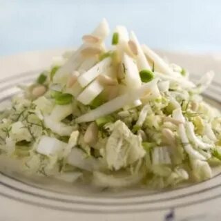 Кальмар огурец пекинская капуста