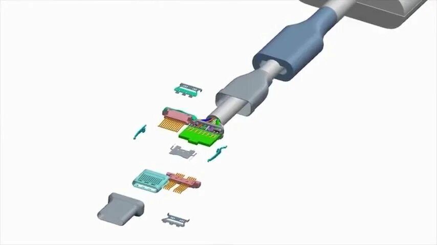 Устройство usb c. Строение кабеля usb type c. провод usb type c в разрезе. строение разъема type c. устройство тайп си разъема.