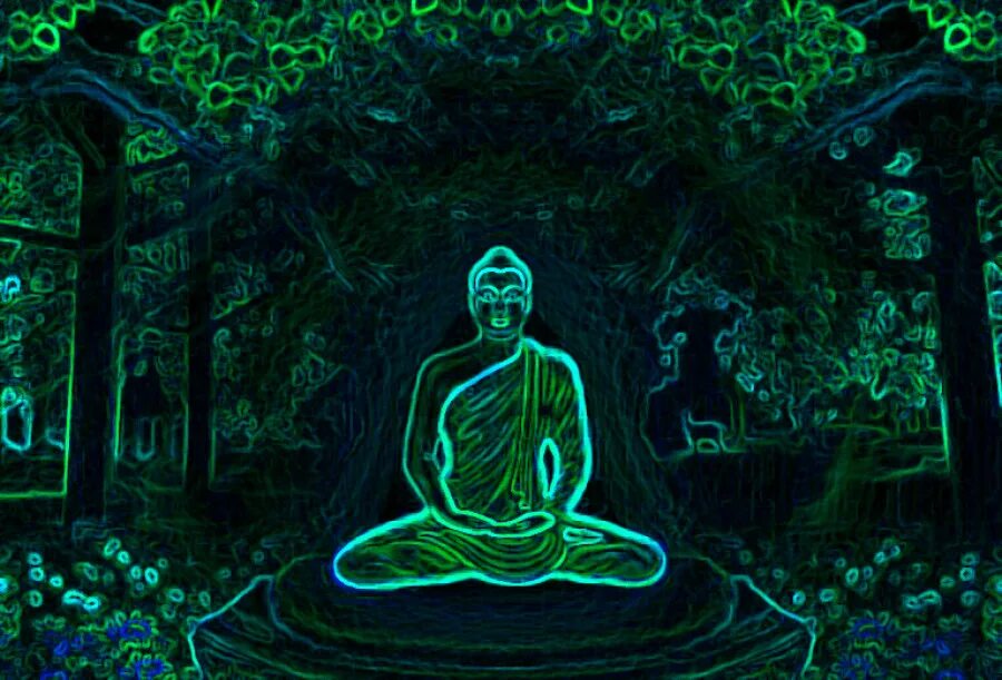 Бог буда. Психоделичный Будда. Будда космос медитация. Будда медитирует. Будда лсд.