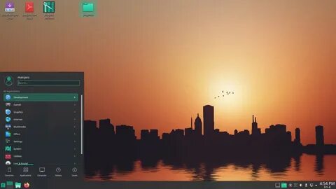 Manjaro kde