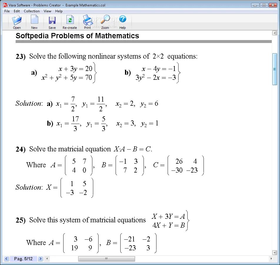 Mathematics problems. Math problems. Solving Math problems. Maths problems for mathematicians.