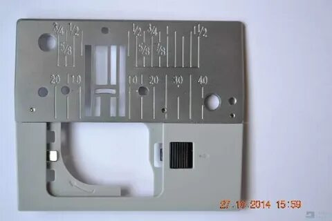 Игольная пластина для швейной машины janome