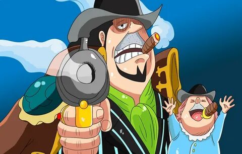 Фото обои gun, One Piece, weapon, hat, anime, mafia, captain, manga, Capone Bege, Jui...