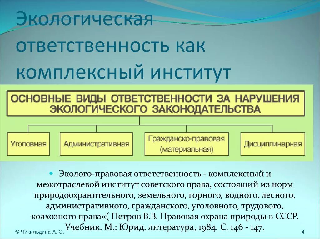 Ответственность за экологические правонарушения. Эколого-правовая ответственность. Виды эколого-правовой ответственности. Виды ответственности за экологические правонарушения. Экономическая и правовая ответственности