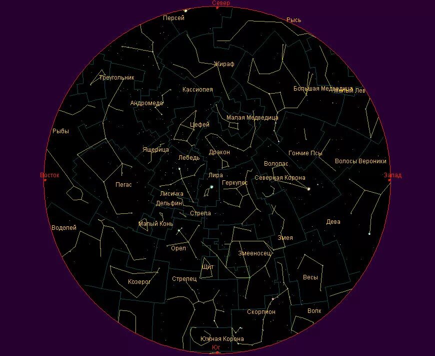 В северном полушарии можно увидеть. Созвездия летнего неба Северного полушария. Звёздная карта неба Северного полушария. Карта неба с созвездиями Северное полушарие август. Атлас звёздного неба Северного полушария.