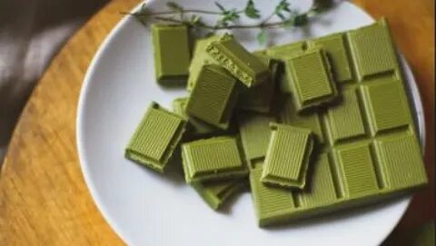 Зеленая шоколадка