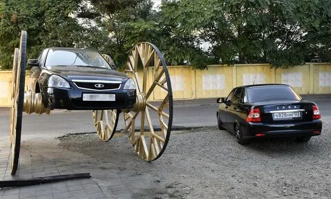 2 больших колеса