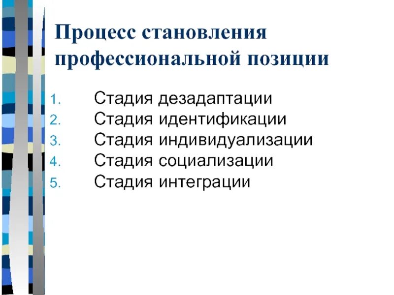Процесс становления и изменения. Процесс становления и изменения