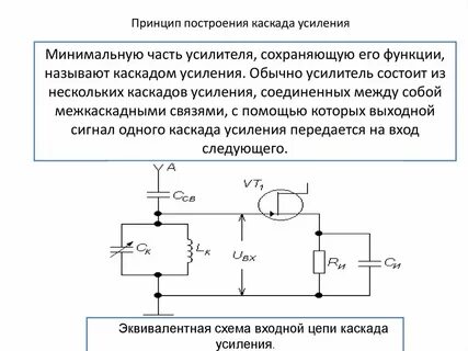 Схемы усиления мощности