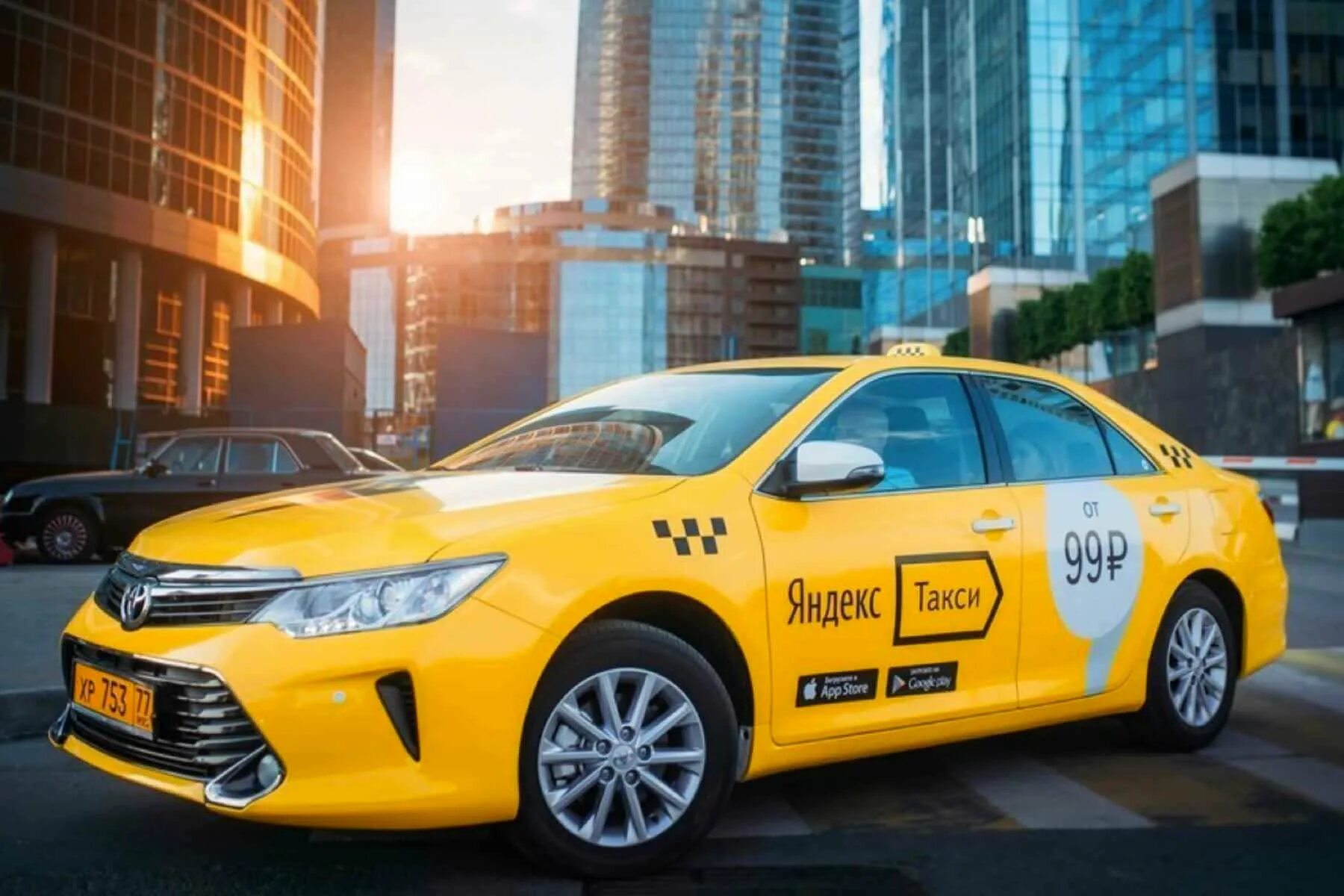 Поддержка такси в москве. Toyota Camry Taxi.