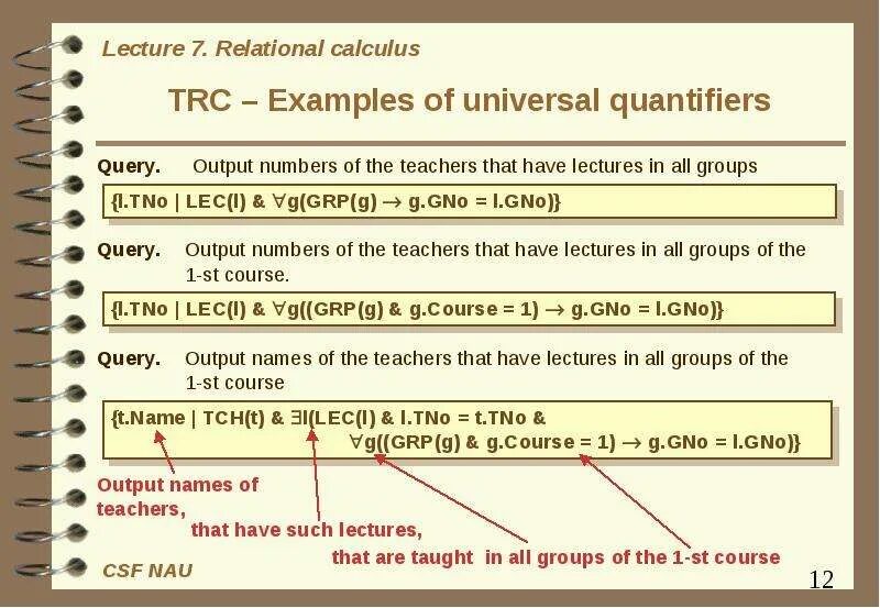 The lecture you would