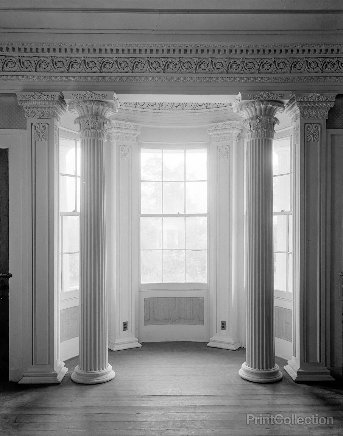 Whether used on the exterior or the interior, the Tuscan order adds a touch of c