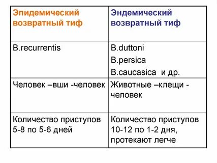 Возвратный тиф