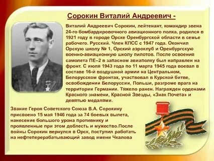 Кто из перечисленных героев советского союза