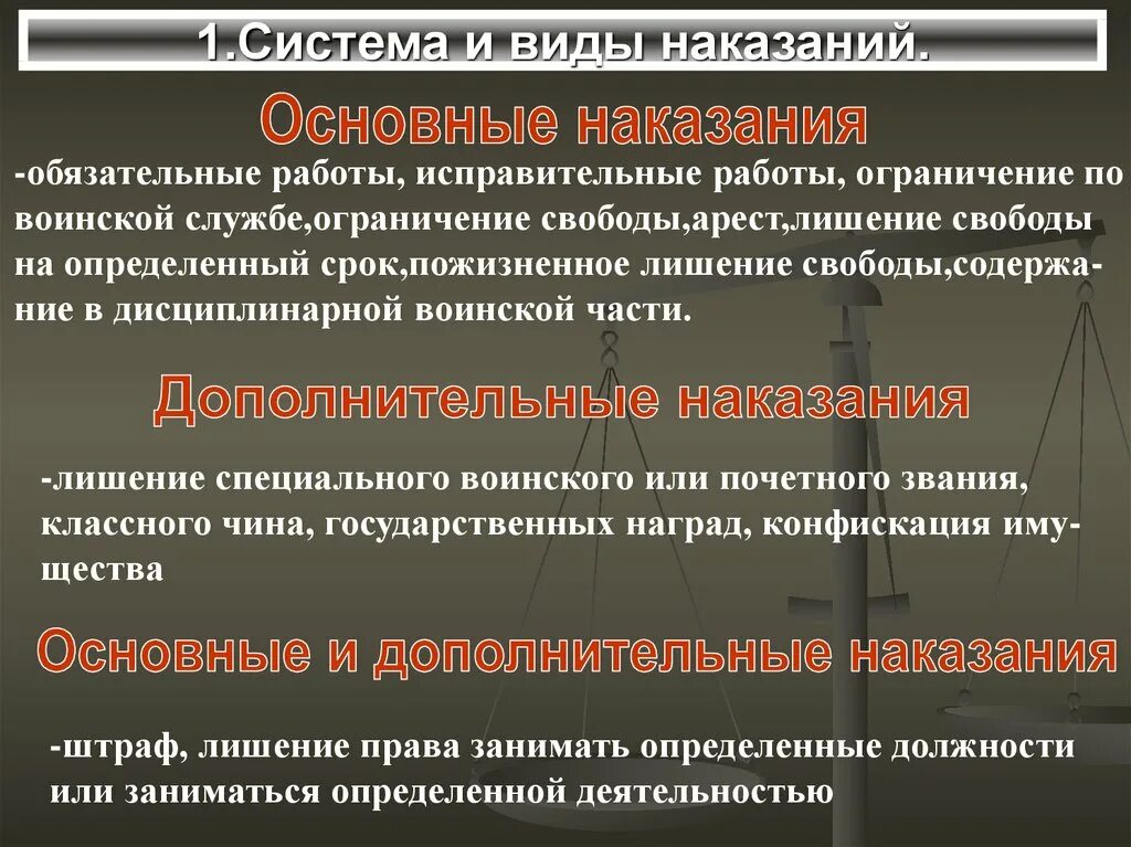 Основные виды наказания. Основное и дополнительное наказание в уголовном. Основные и дополнительные уголовные наказания. Основные и дополнительные виды наказаний. Ук рф предусматривает следующие виды наказаний