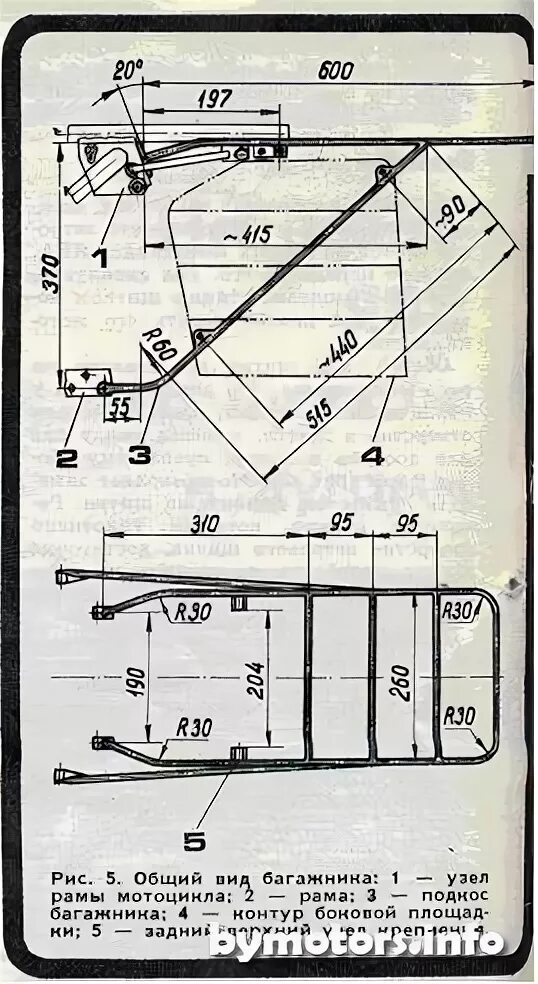 Багажник планета 5