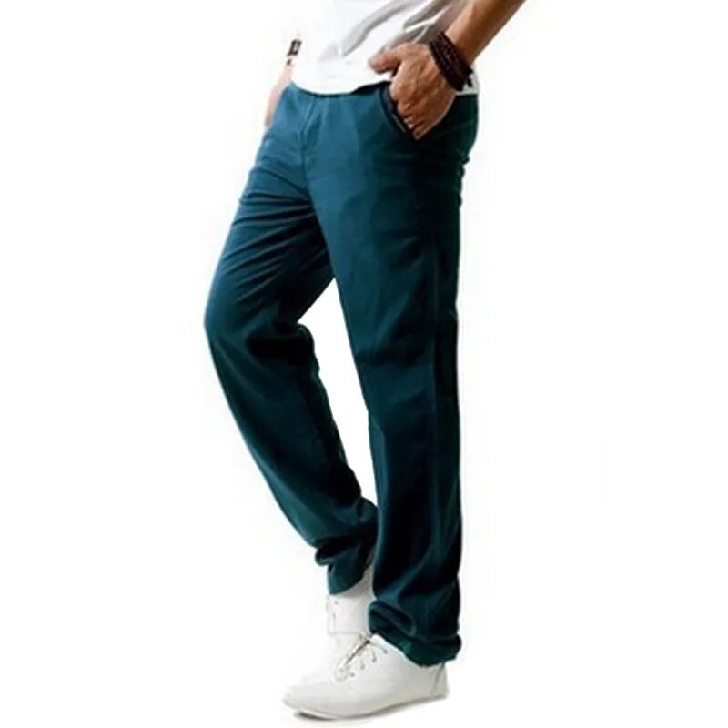 Хлопковые штаны мужские. Deha брюки Linen straight Pants. Льняные брюки мужские campus78. Мужские брюки Cotton Linen. Льняные брюки мужские модные.