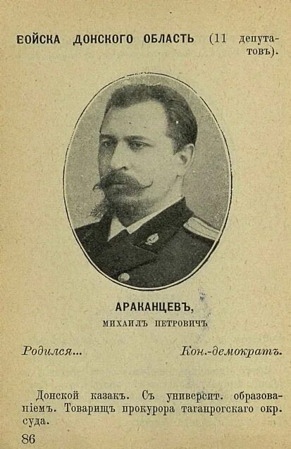 Депутат российская империя